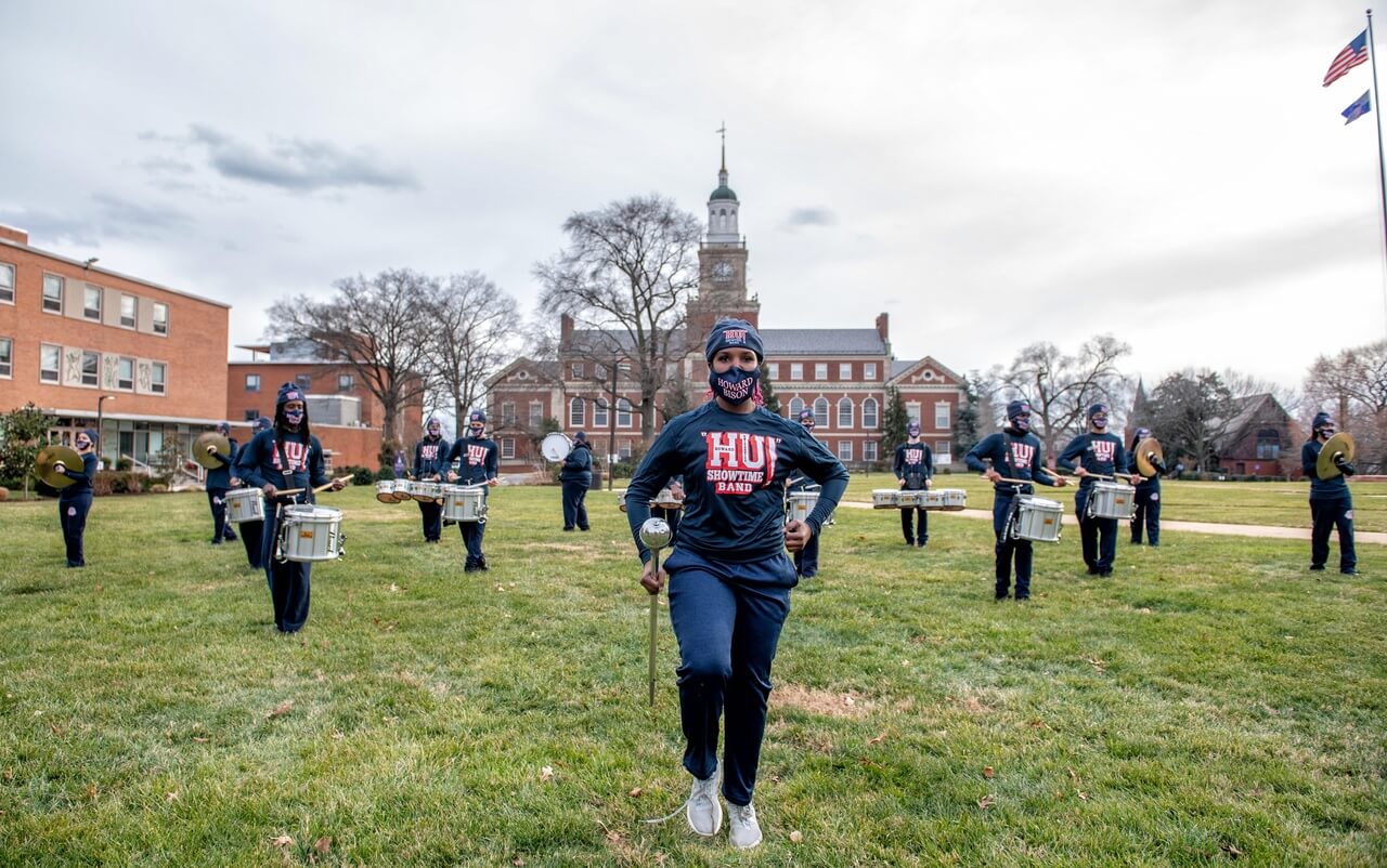The Howard University Showtime Marching Band will Escort Vice President-Elect Kamala Harris for the 59th Presidential Inauguration