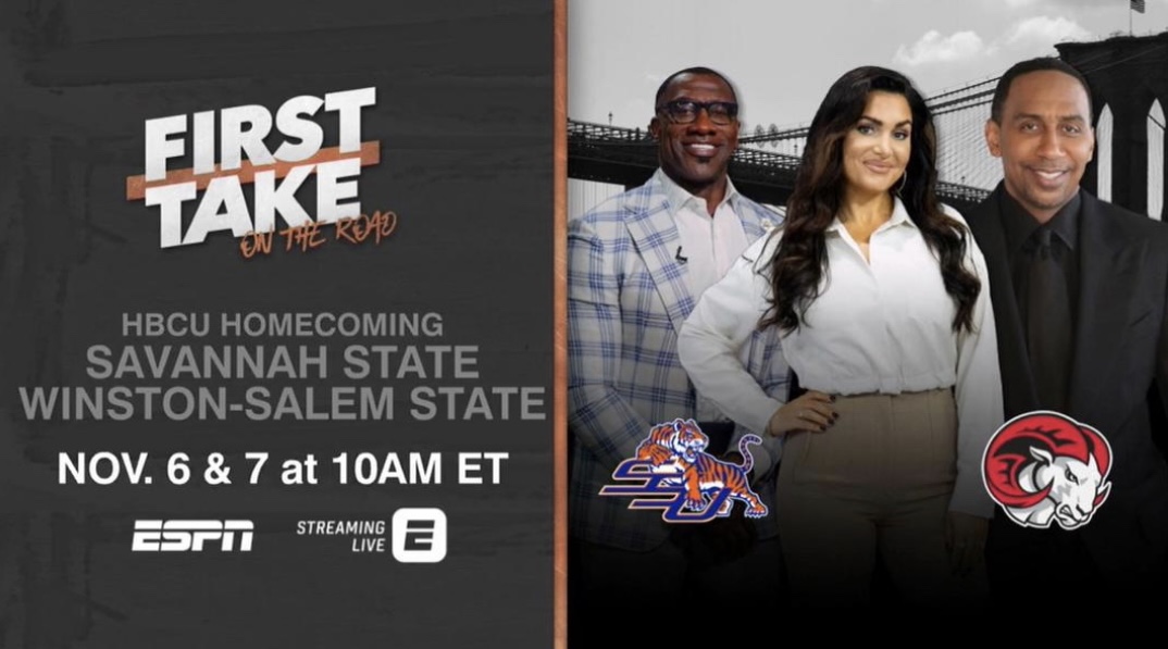 ESPN First Take to visit HBCU campuses.