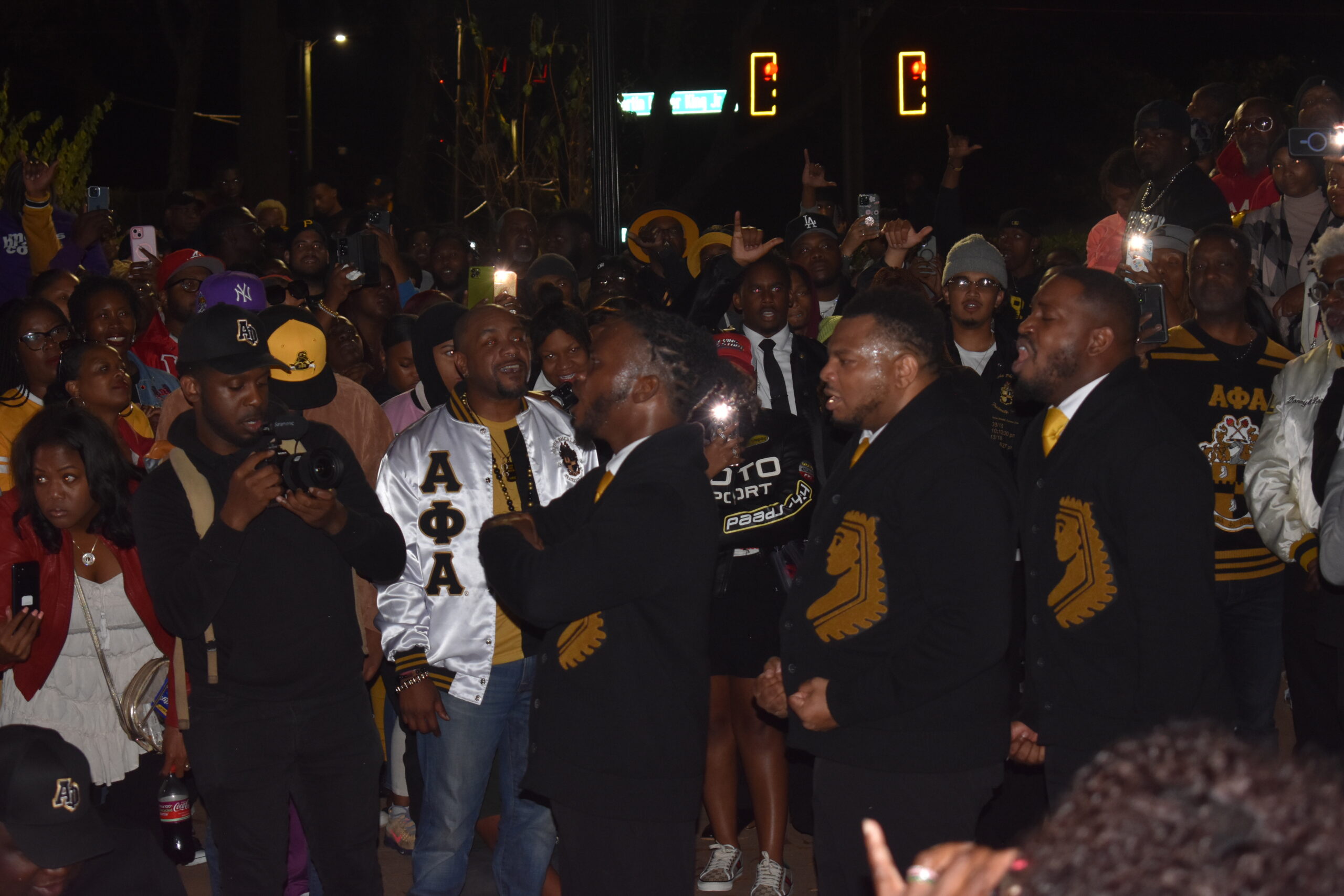 Morris Brown College Chapter of Alpha Phi Alpha Fraternity Celebrates Historic Line Crossing After Two Decades