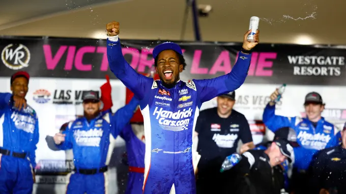 Winston-Salem’s Rajah Caruth Wins First NASCAR Series Race