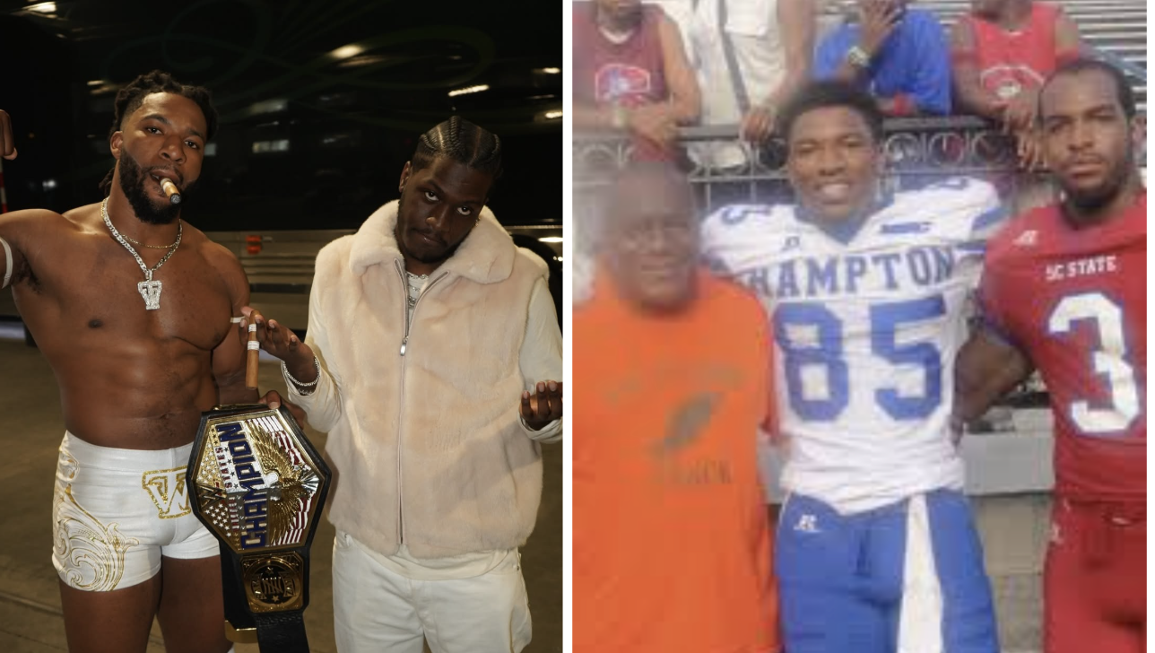 Hampton University’s Own Trick Williams Takes Over WrestleMania, Wins Gold